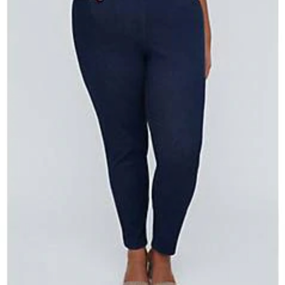 Catherines flat front essential pants.Slim leg - Picture 2 of 16